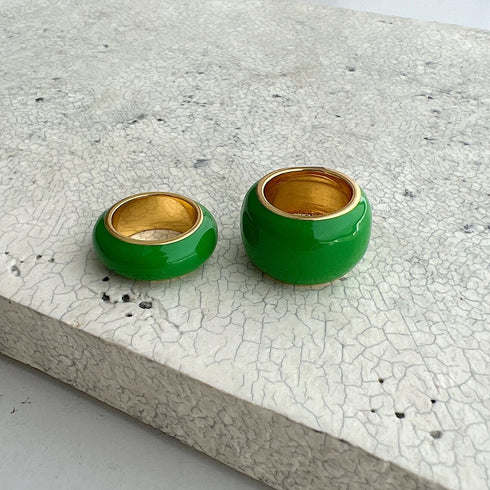 macaron † green
